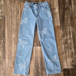 Hollister Ultra High-Rise Dad Jeans Women's 7 Regular
